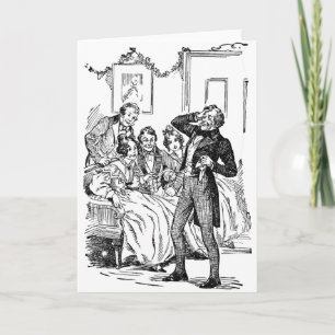Cartão De Festividades Sobrinho de Scrooge