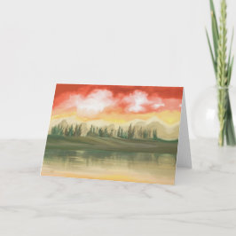 Cartão De Festividades Solitude Da Mente Ipotente