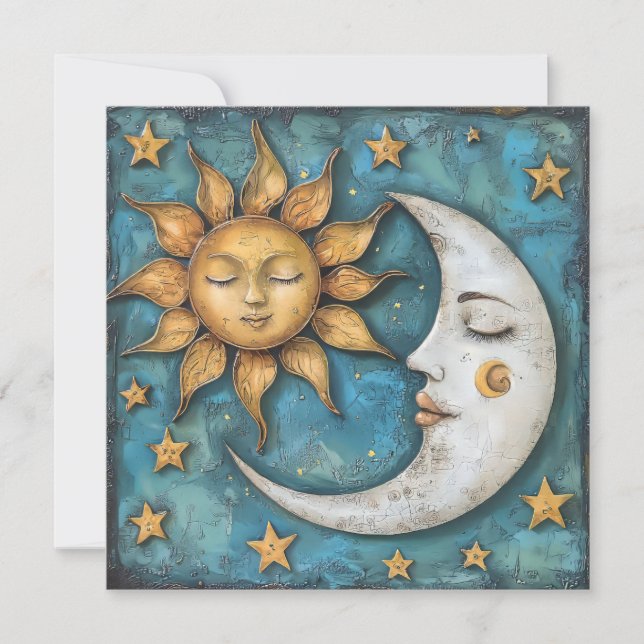 Cartão De Festividades Solstício de inverno (Frente)