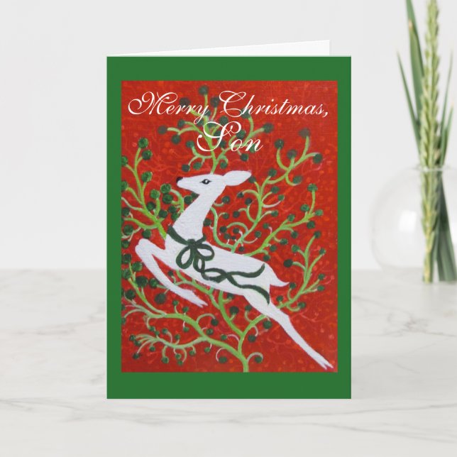 Cartão De Festividades Son, Christmas card (Frente)