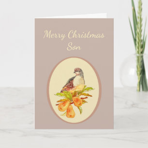 Cartão De Festividades Son Merry Christmas Partridge in Pear Tree