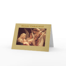 Song of the Angels Vintage Christmas Card