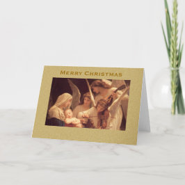 Cartão De Festividades Song of the Angels Vintage Christmas Card
