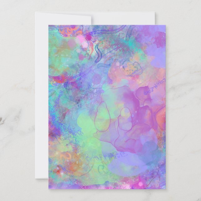 Cartão De Festividades Sonho Malucado (Frente)