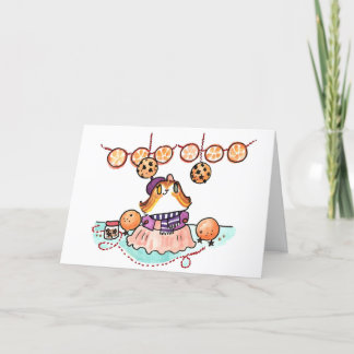 Cartão De Festividades Sophie e a terra laranja