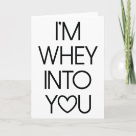 Cartão De Festividades Soro Em Você, Gym Love Dia de os namorados Card