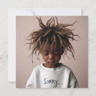Cartão De Festividades Sorry Cards 