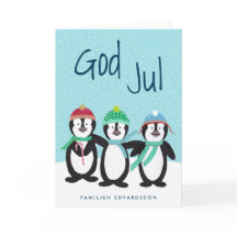 Söt Julkort Card
