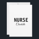 Cartão De Festividades Sou enfermeiro especialista em medicina adicione s<br><div class="desc">Modelos simples de profissão</div>