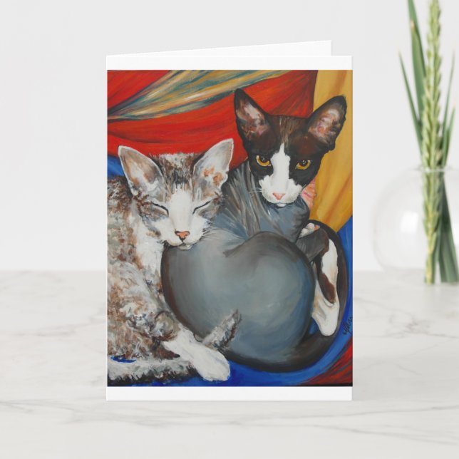 Cartão De Festividades 'Soul Mates'.JPG (Frente)