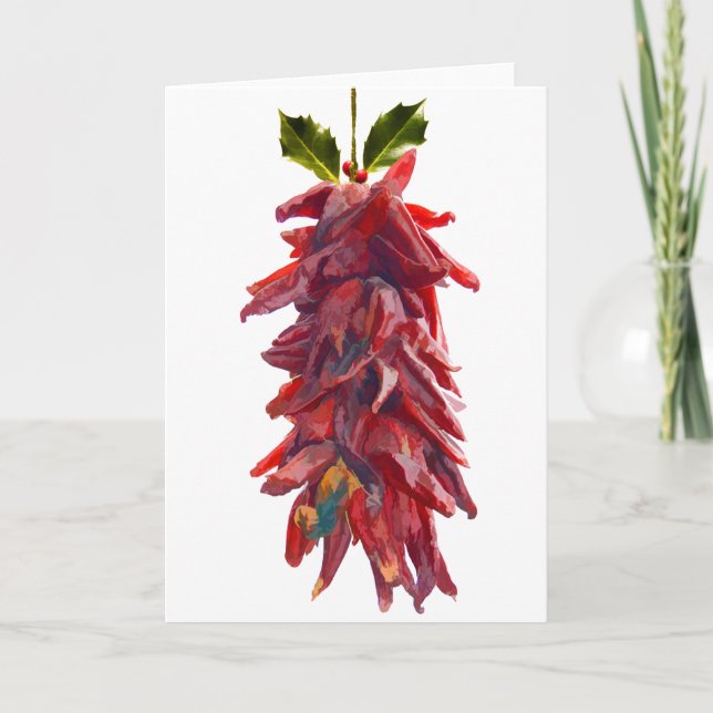 Cartão De Festividades Southwest Mistletoe (Frente)