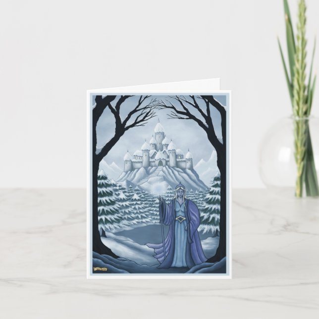 Cartão De Festividades spirit of winter note card basic (Frente)