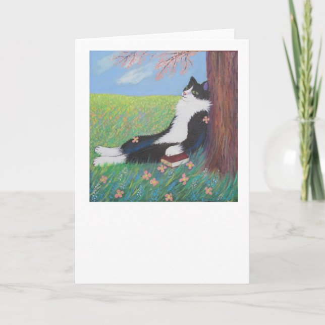 CARTÃO DE FESTIVIDADES SPRING COMES AT LAST! (Frente)