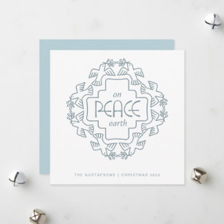 Cartão De Festividades Spruce Peace Dove Wreath