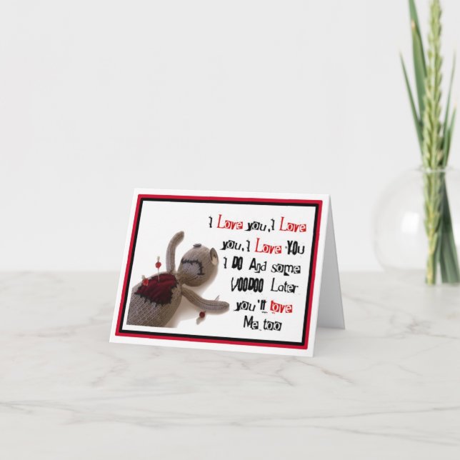 Cartão De Festividades Stalker Cards - Voodoo (Frente)