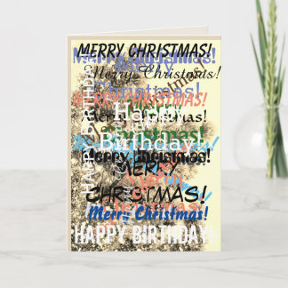 Cartão De Festividades Standard white envelopes included