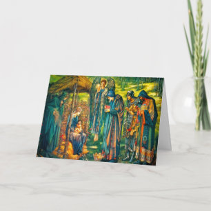 Cartão De Festividades Star of Bethlehem Greeting Card (Add your photos)