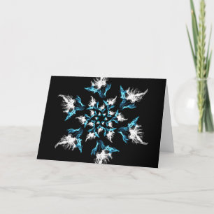 Cartão De Festividades Starburst Meaning of Christmas Holiday Card