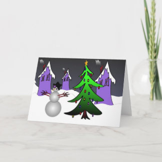 Cartão De Festividades Starry Night