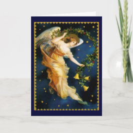 Cartão De Festividades Starry Night Angel - Christmas