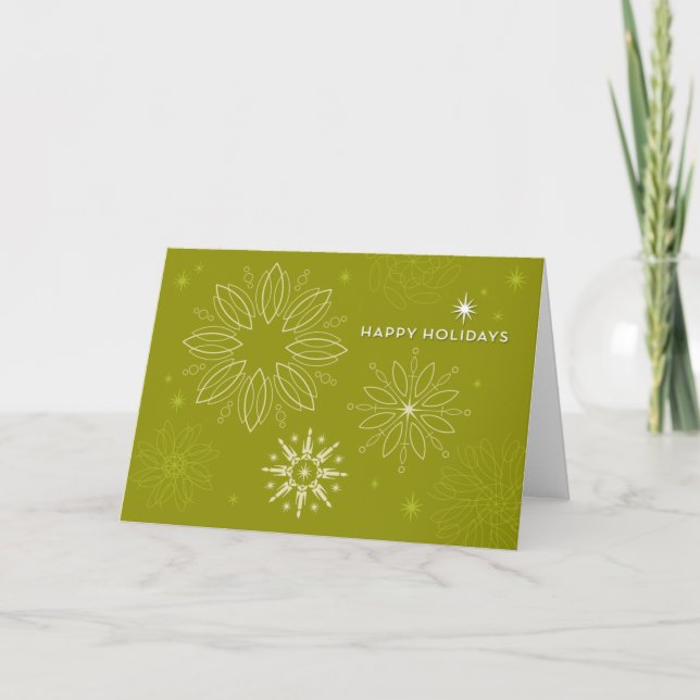 Cartão De Festividades STARRY NIGHT Holiday Card (Frente)
