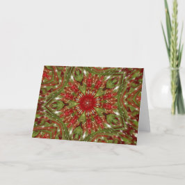 Cartão De Festividades Stars Kaleidoscope