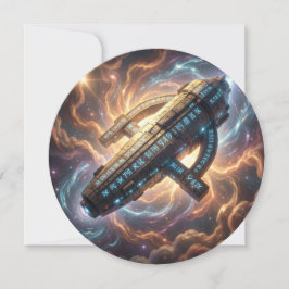 Cartão De Festividades Stellar Path – Journey Through the Universe´5