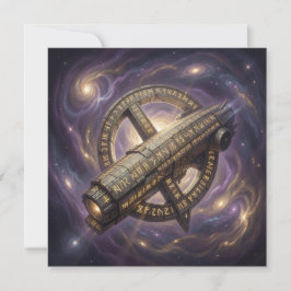 Cartão De Festividades Stellar Path – Journey Through the Universe´9