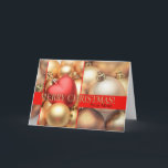 Cartão De Festividades step mom    Merry Christmas card<br><div class="desc">Christmas 'Tis the season to party and celebrate: Merry Christmas! Surprise your nearest and dearest, your friends, co-workers, neighbors or even your boss with a special card. Many different designs available: from a modern collage photography card, mixing ornaments and winter landscapes, a classic vintage christmas theme or a more modern...</div>
