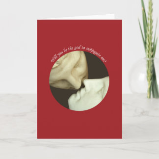 Cartão De Festividades Subjugue-me