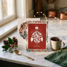 Suéter de Desejos de Natal Quente Falso Recorte de