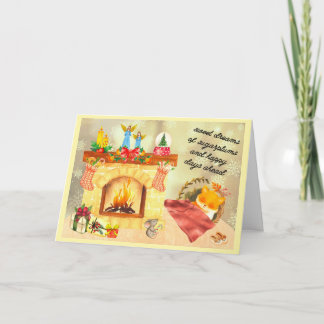 Cartão De Festividades Sugar Plum Dreams Holiday Card