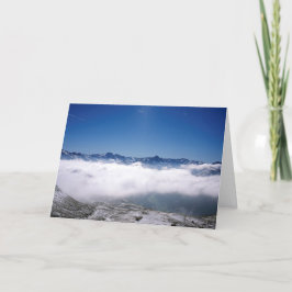 Cartão De Festividades Suiça Snow Davos