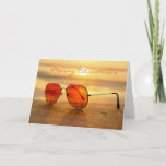 Cartão De Festividades Summer Beach Christmas Greeting Card<br><div class="desc">Summer Beach Christmas Greeting Card</div>