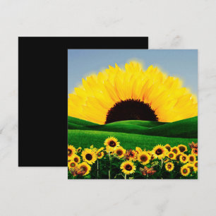 CARTÃO DE FESTIVIDADES SUNFLOWER HILL
