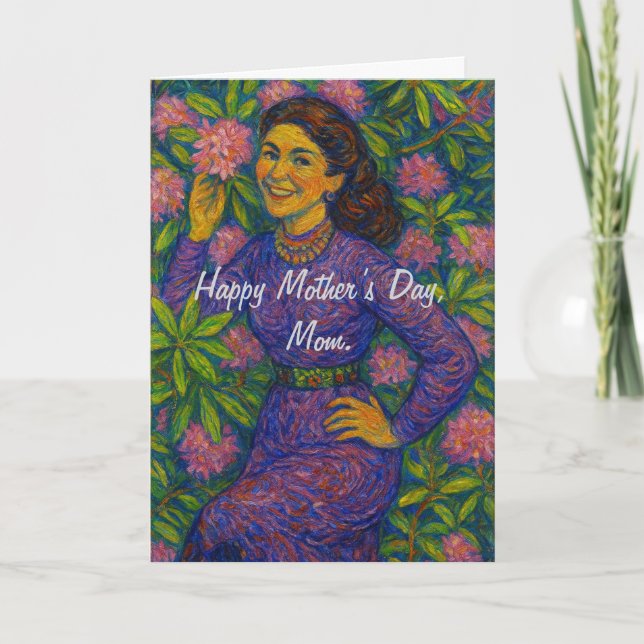 Cartão De Festividades Surgindo Com Amor (Frente)