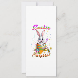 Cartão De Festividades Surpresa de Páscoa