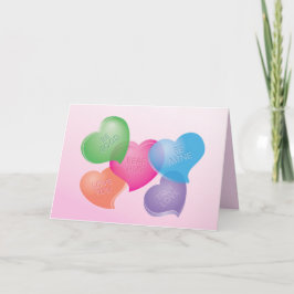 Cartão De Festividades Sweet Talk Hearts
