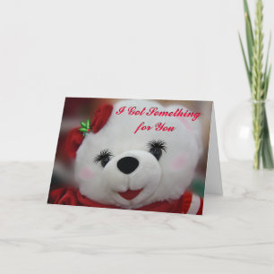 Cartão De Festividades SweetieBear-customize for any occasion
