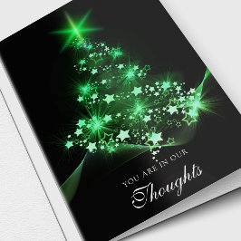 Cartão De Festividades Sympathy Cards Christmas | Emerald Tree