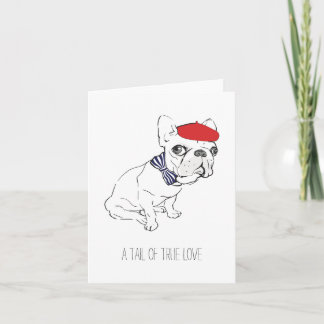Cartão De Festividades "Tail of True Love" Valentine's Day Card