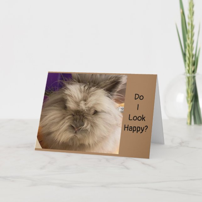 CARTÃO DE FESTIVIDADES TÃO "TRISTE", PORQUE EU NÃO POSSO TE VER NA PÁSCOA (Frente)