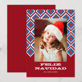 Cartão De Festividades Tarjeta de Navidad Colida 2