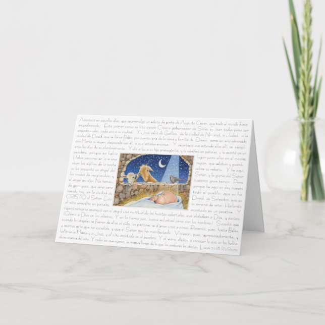 Cartão De Festividades Tarjeta  Navideña (Frente)