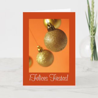 Cartão De Festividades Tarjeta Navideña