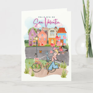 Cartão De Festividades Tarjeta San Valentín