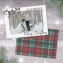 Tartan Desenhado à Mão Natal Alegre Caprichoso
