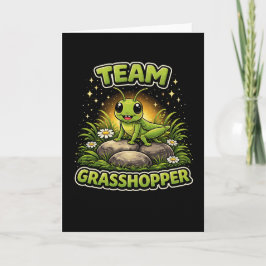 Cartão De Festividades Team Grasshopper