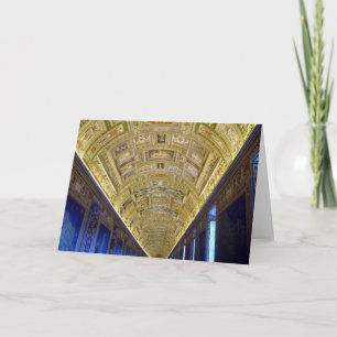 Cartão De Festividades telhado do vaticano longo