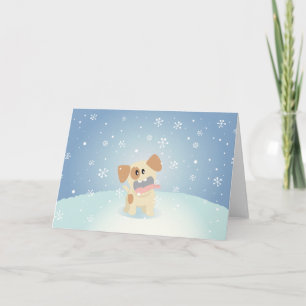 Cartão De Festividades Tem Neve?